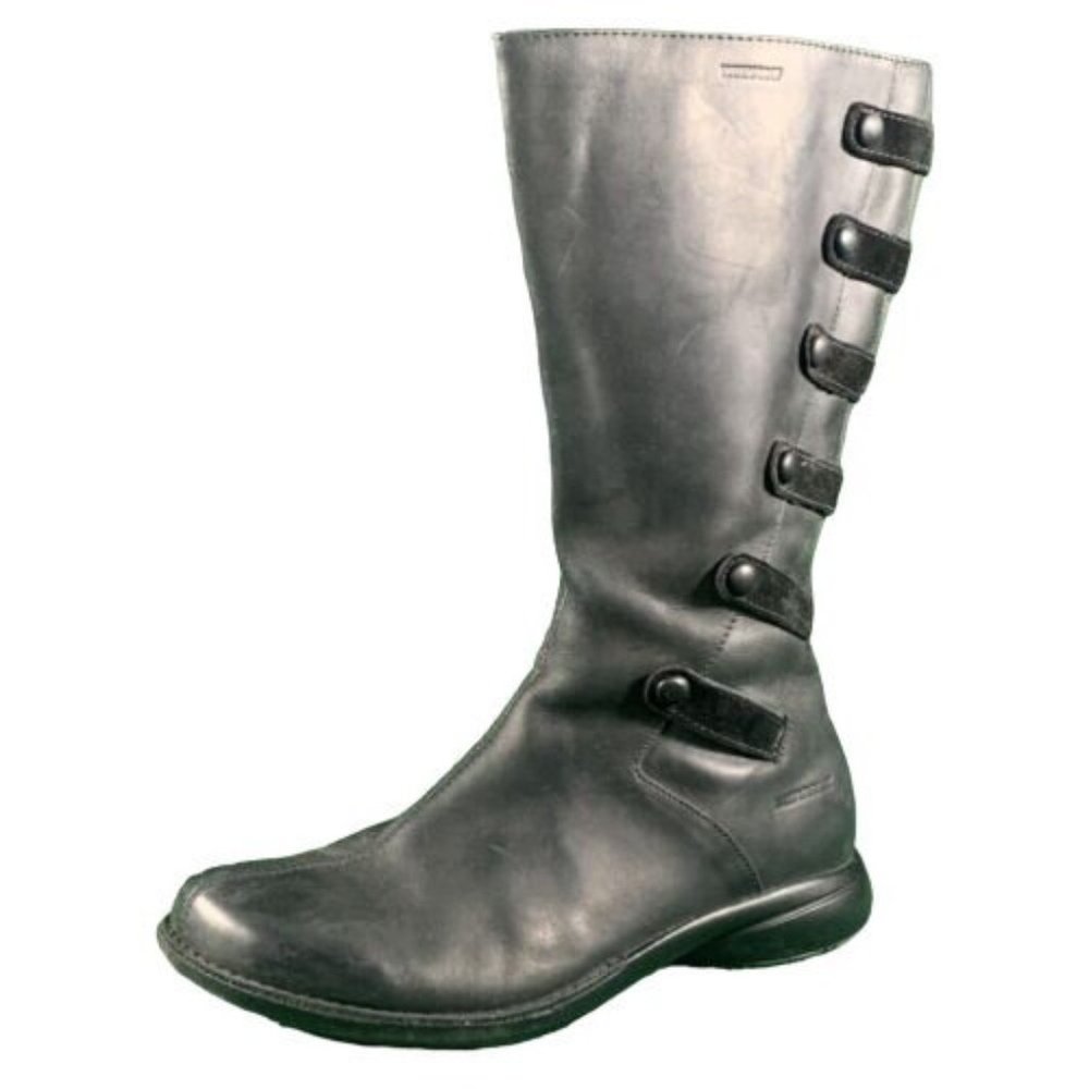 MERRELL US 7.5 EU 38 Tetra Launch Mid Calf Waterproof Boot Black Leather